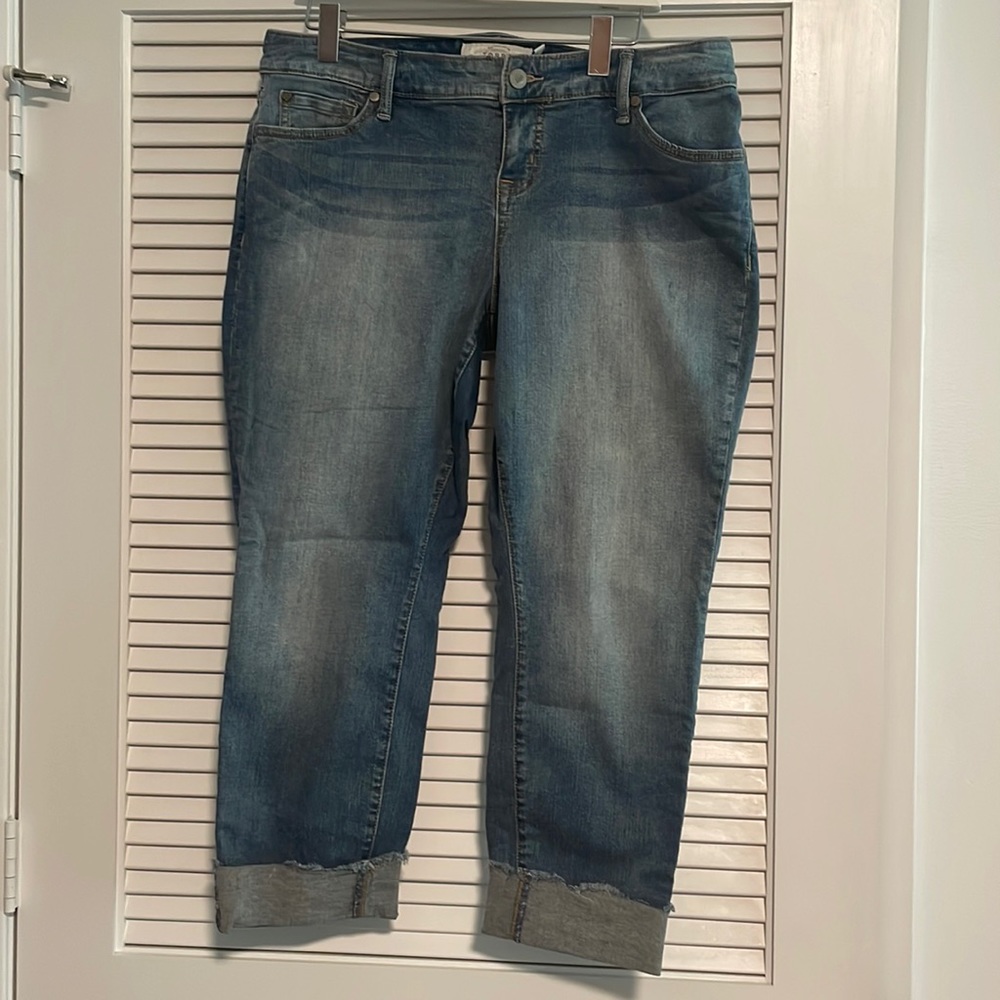 Torrid white label boyfriend jeans